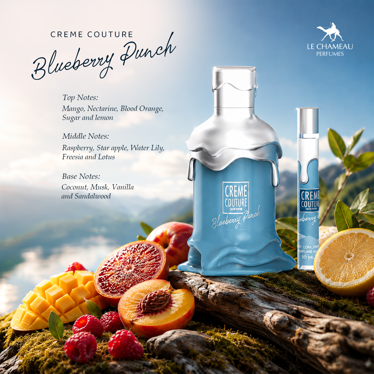 Creme Couture Blueberry Punch